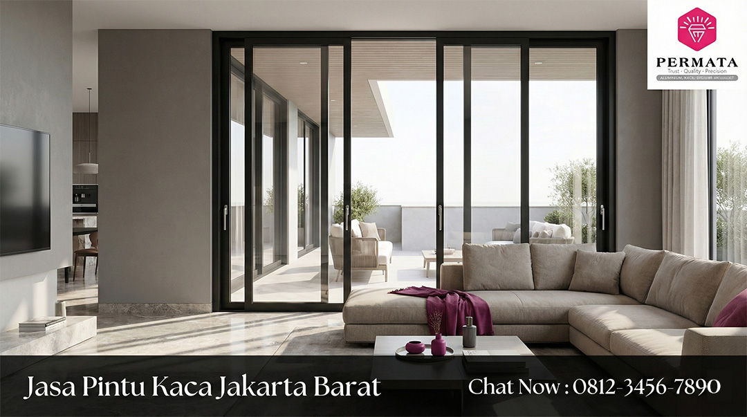 Jasa Pintu Kaca Jakarta Barat
