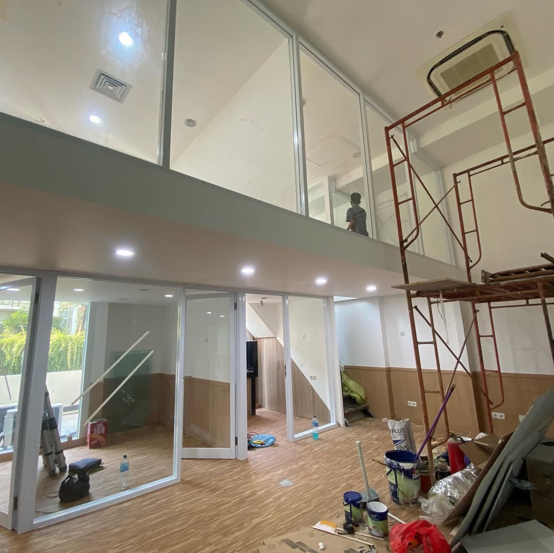 Office Aluminium glass partition - Springhill Terace Residence02