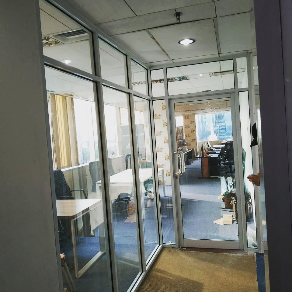 Office aluminium partition Ravindo