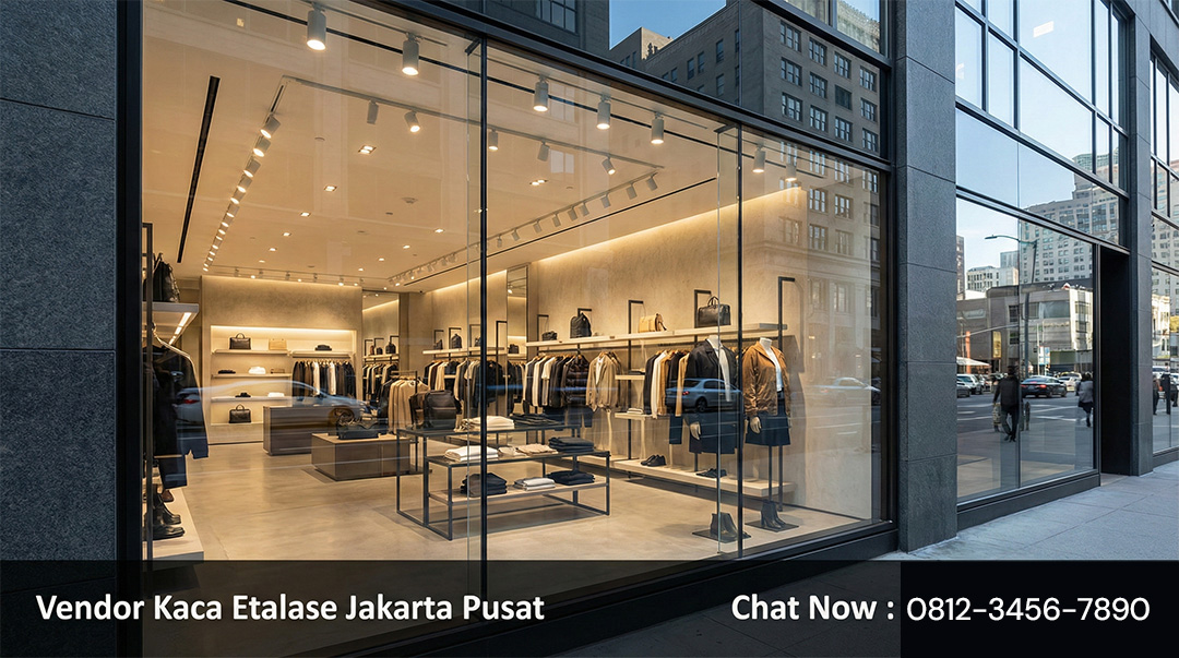 Vendor Kaca Etalase Jakarta Pusat