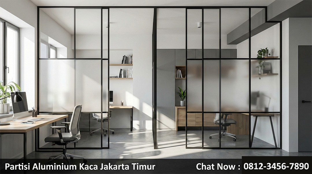 partisi aluminium kaca jakarta timur